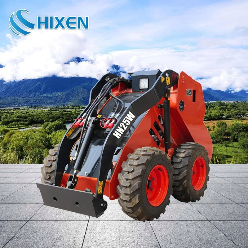 Garden Machinery Digging Machine Mini Hydraulic Skid Steer Loaders with EPA Euro 5 Perkins Kubota Engine in Cheap Price