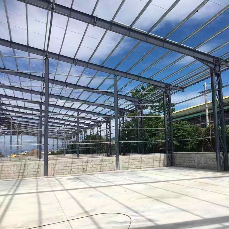 Gable Frame Light Metal Building Prefabricated Industrial Steel Structure Warehouse Construction