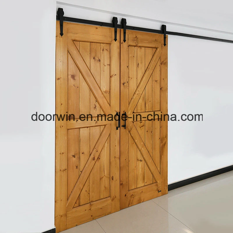 Most Popular Wood Barn Door Made by Doorwin