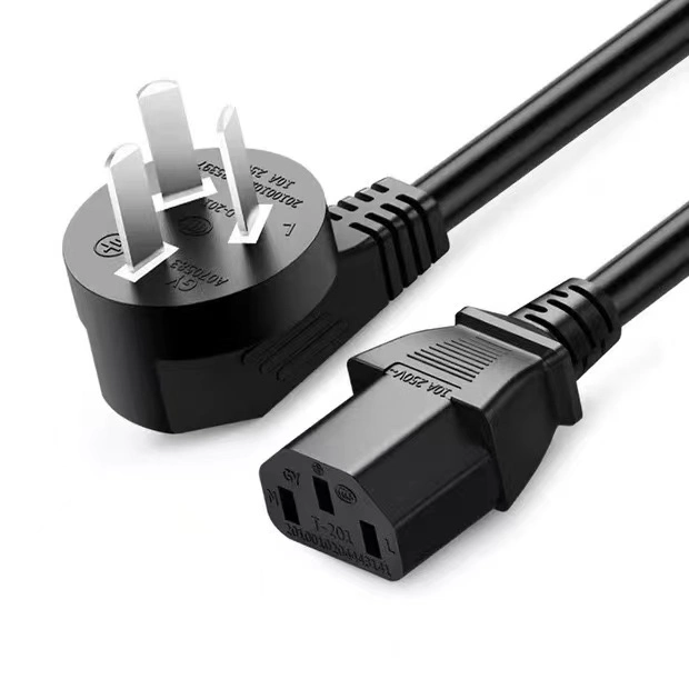 IEC 320 de alta calidad C5 Cable de alimentación de la hoja de trébol