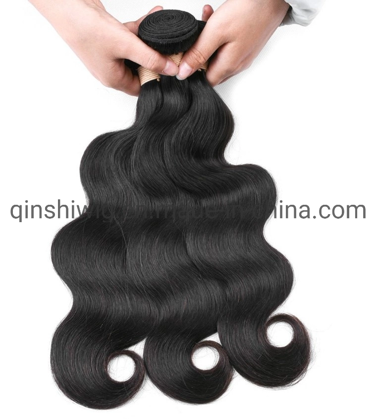 3PCS Body Wave Human Hair Weft with 1PC Free Part Hair Weft