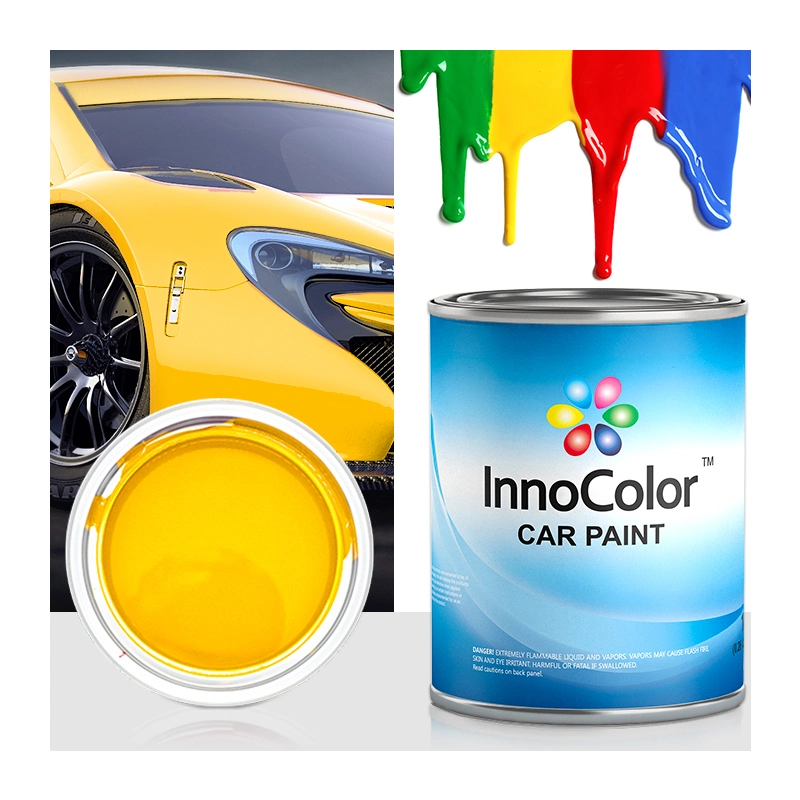 Capa de acabado acabado de alta calidad Innocolor imprimación coche cuerpo colores de pintura automotriz