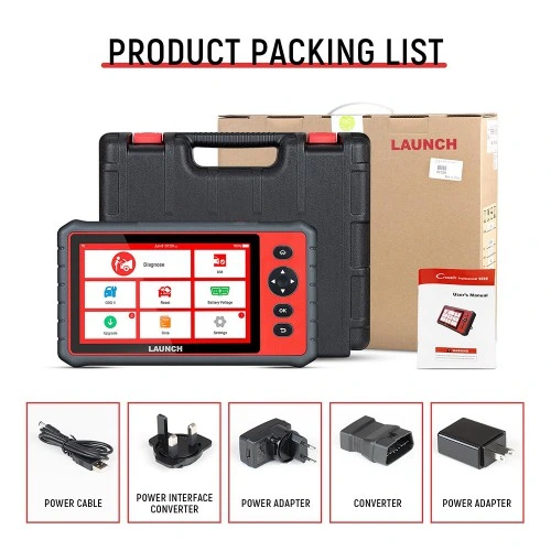 Launch Crp909e OBD2 Scanner 7 Inch Full System Car Diagnostic Scan Tool 15 Reset Functions