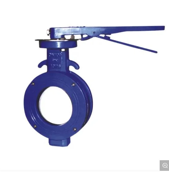 High quality/High cost performance DIN Standard PVC Handle Butterfly Valve