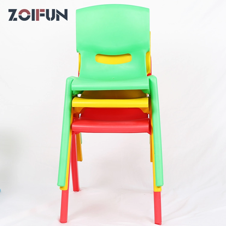 PP PE Safe Environment School Child Kid 2 Ages to Adult Study Play Plastic Stacking Colorful Chair