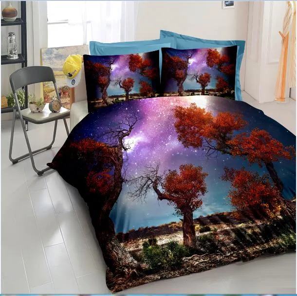 Best Selling Cheap 90GSM 100% Polyester 3D Bedding Sets 3D Quilt Cover