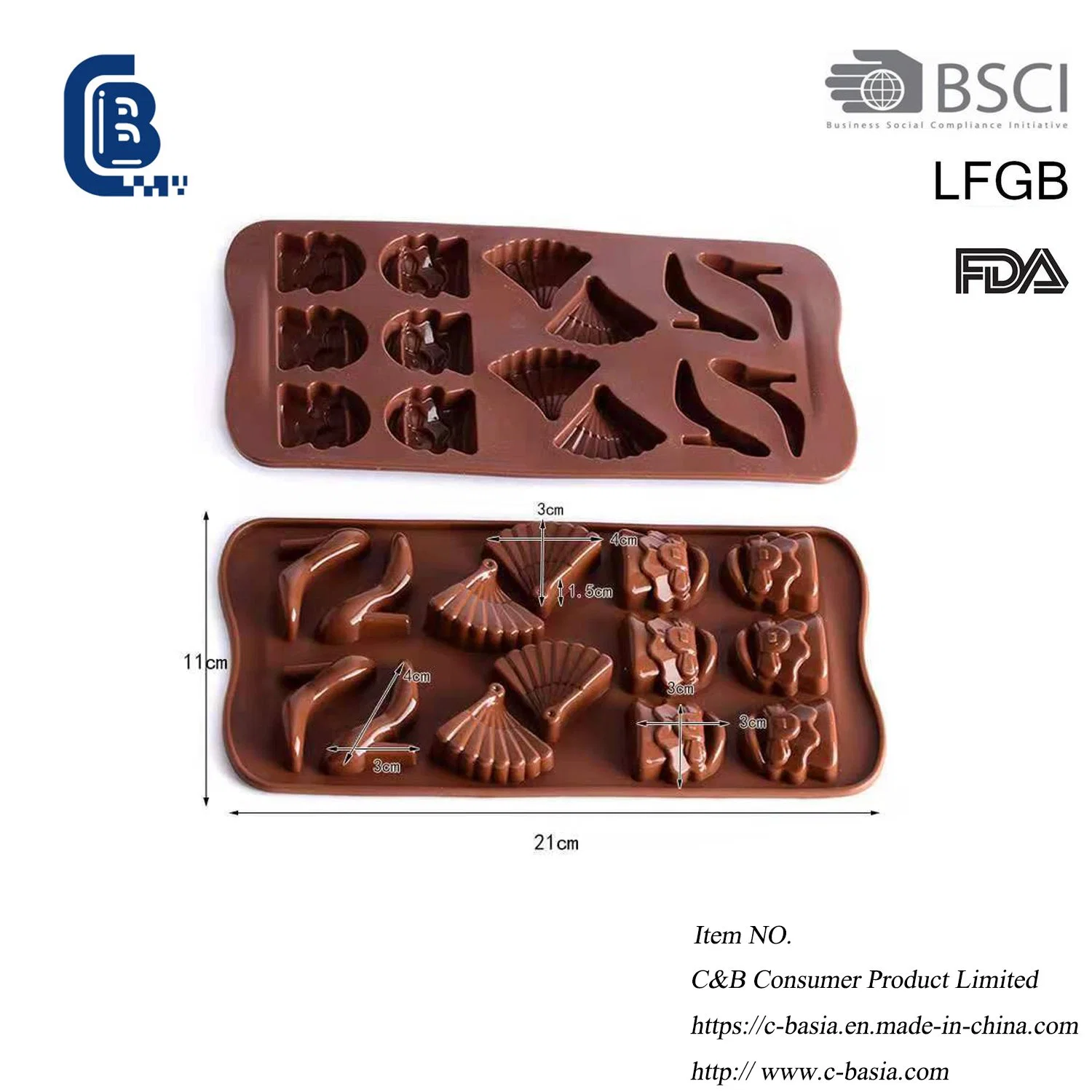 Dinosaur Shape Silicone Chocolate Mold Cake Mold DIY Handmade Pastry Mold Cookie Baking Mould