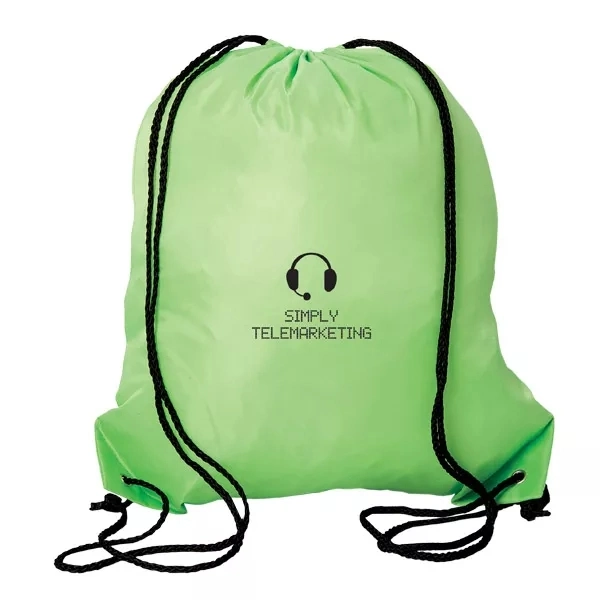 Polyester Drawstring Bag, Football Ball, Game Bag, Promotional Gift Bag