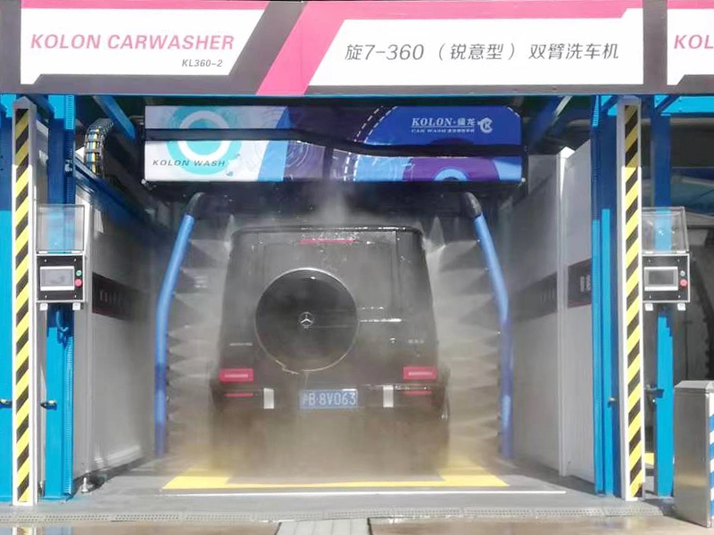 360 Rotating Single Arm Automatic Touchless Car Wash Machine with Drying System