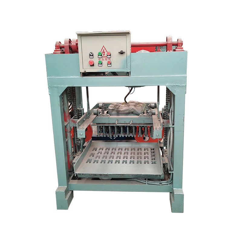 Semi Automatic Interlocking Soil Cement Brick Concrete Hollow Block Making Machine