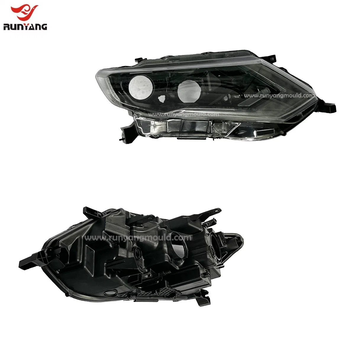 Auto Parts Headlight Mold Factory High quality/High cost performance Injection Plastic Headlamp Visor Mould