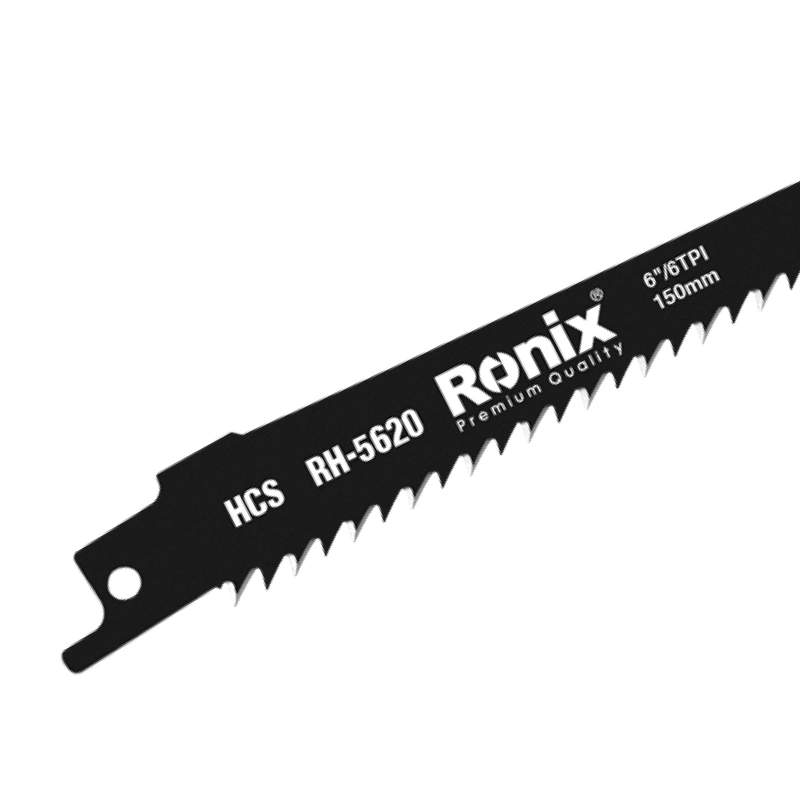 Ronix Rh-5620 Reziprokationsmesser 6tpi für Holz Kunststoff laminiert Kunststoff Sperrholz Schneiden