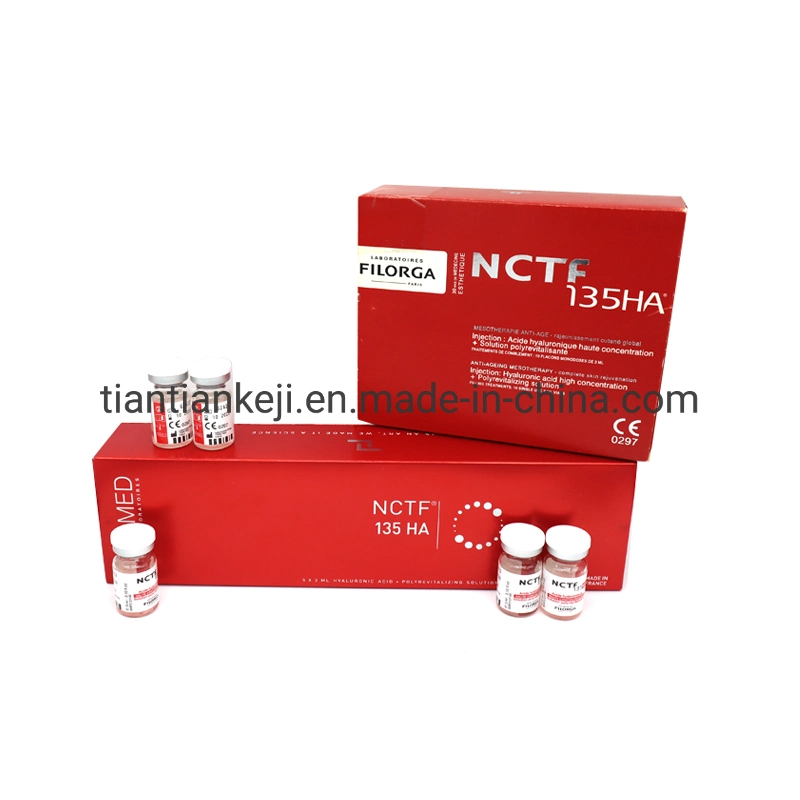 Filorga Nctf 135 Ha Injection Filler 10*3ml Hyaluronic Acid Anti Aging Dermal Filler for Remove Wrinkle