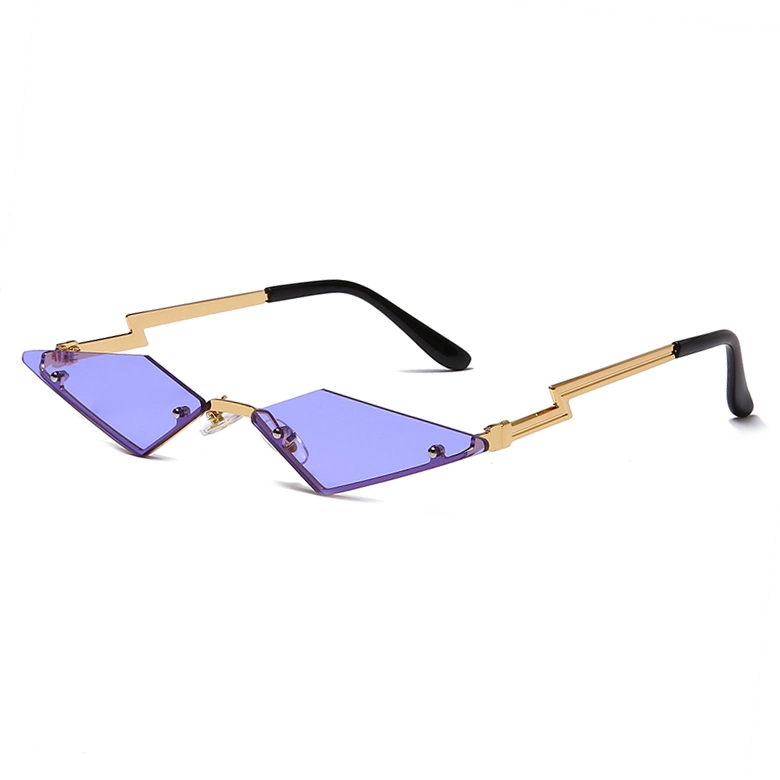 Hot Selling Wholesale/Supplier High quality/High cost performance  Fashion Trend Unique Sun Glasses Colorful Outdoor UV400 Metal Frame Sunglasses