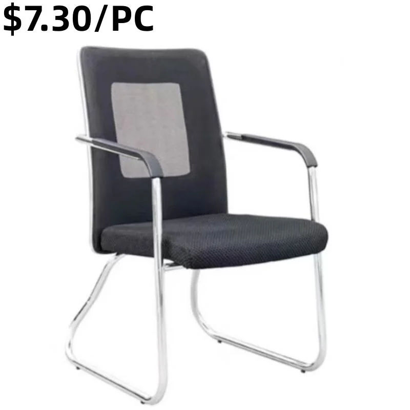 Low Factory Adjustable Company Indoor Computer Metal Mesh Office Chair