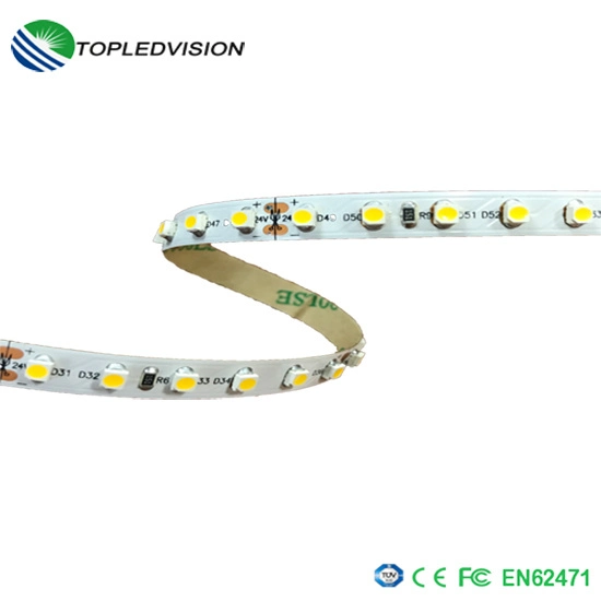 2years Warranty 60LEDs 4.8W/M 3528 LED Strip Lighting Indoor Outdoor