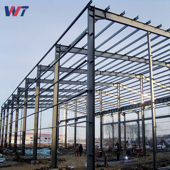 ASTM Prefab Industrial Metal Prefabricated Structural Steel Frame Structure Storage Construction Warehouse