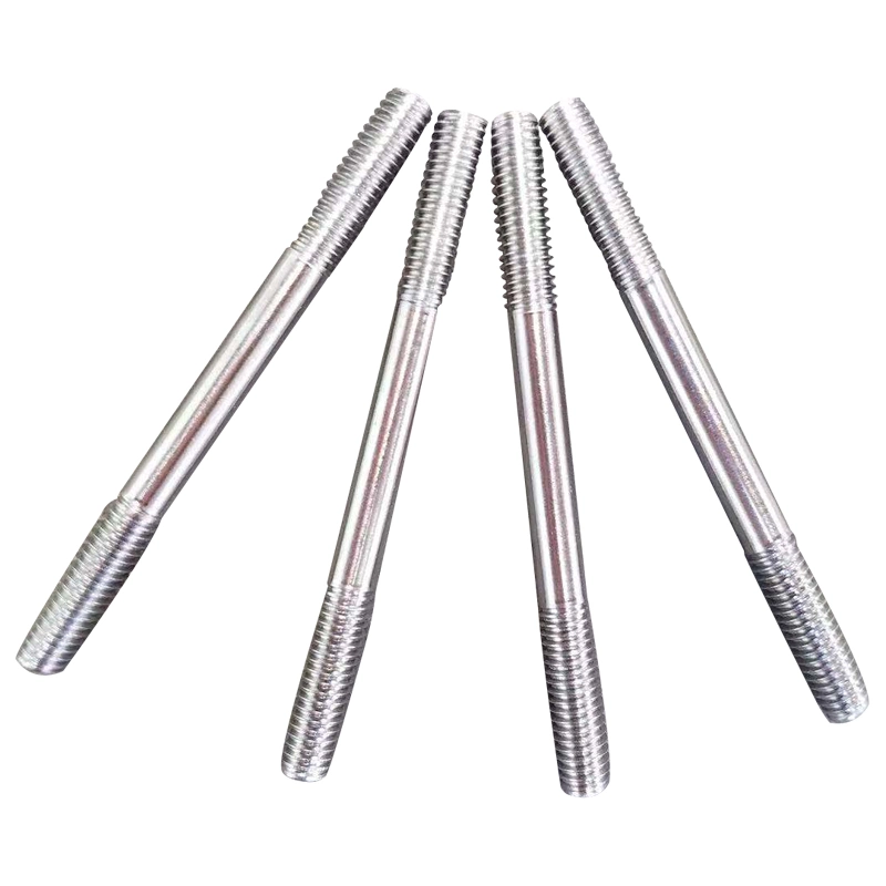 Petrochemical Fasteners S2205 S2507 Non Standard Stainless Steel Double End Stud Bolt Threaded Rod