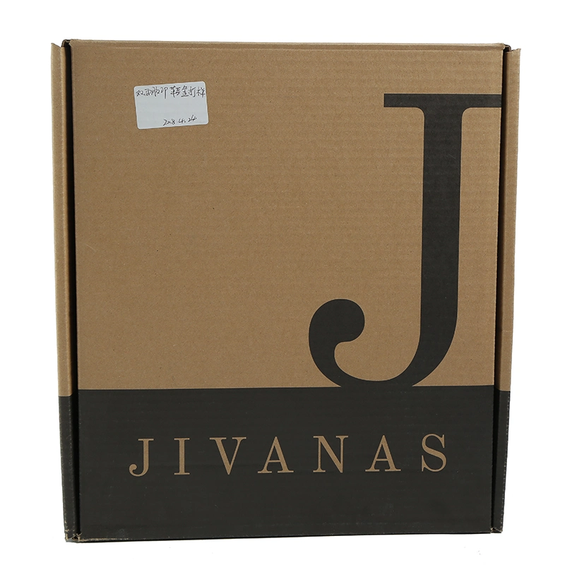 Recyclable Materials Logo Printed in Brown Kraft Paper Box