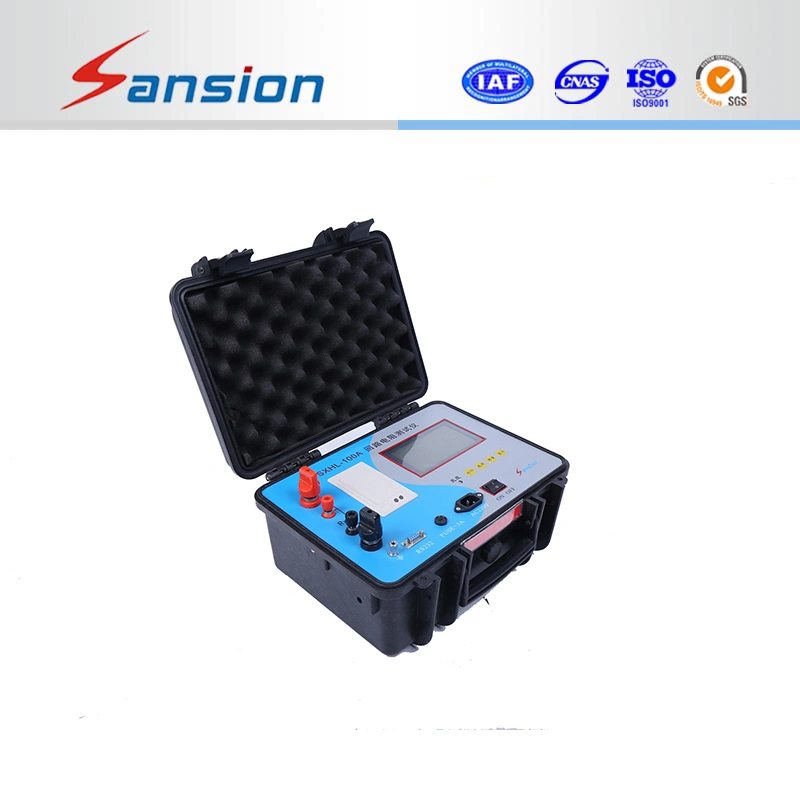 100A 200A 500A High Voltage Circuit Breaker Contact Resistance Tester