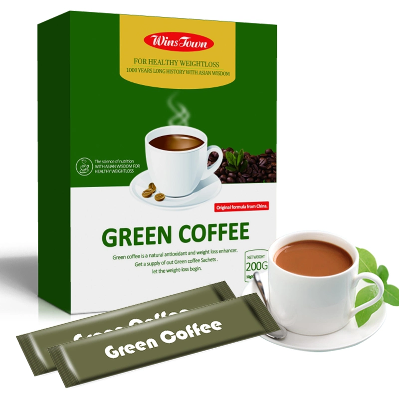 Slim Green Coffee Slimming Natural Herbs Diet Private Label Weight Loss Instant Ganoderma Coffee