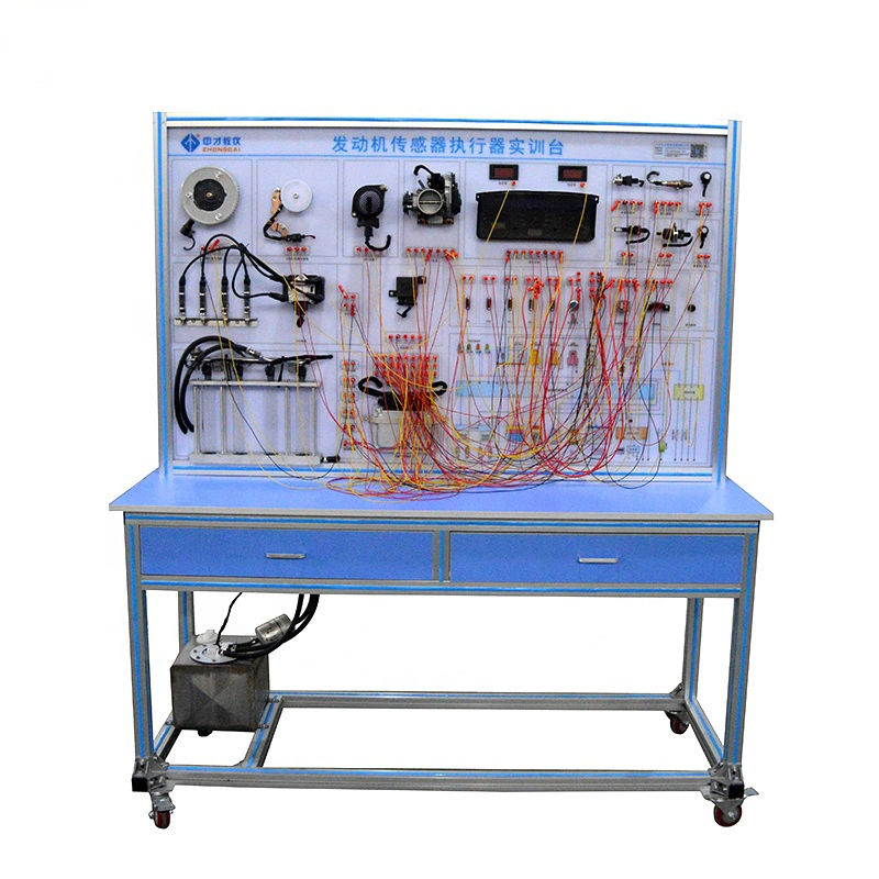 Sensores del motor Actuadores Panel de formación Simulación Equipo de enseñanza