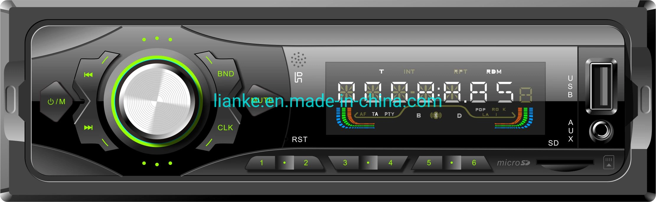 Electrical Car MP3 Audio Player System Radio FM