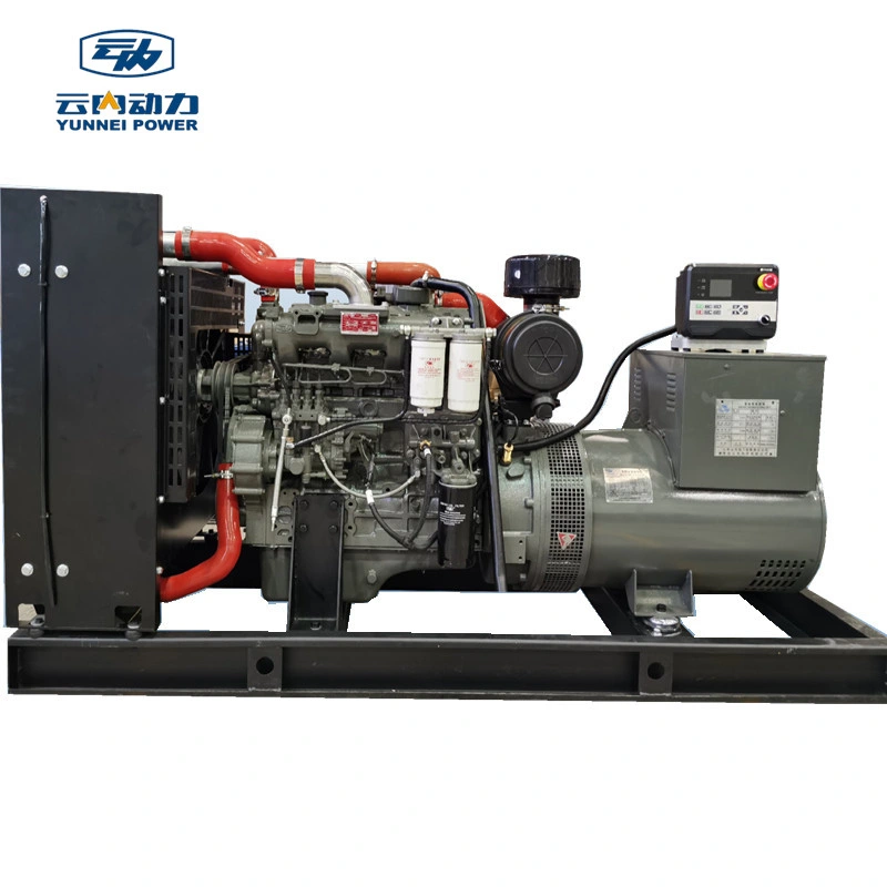 Single/Three Phase 50kVA Open Home Generator Yunnei Diesel Generator