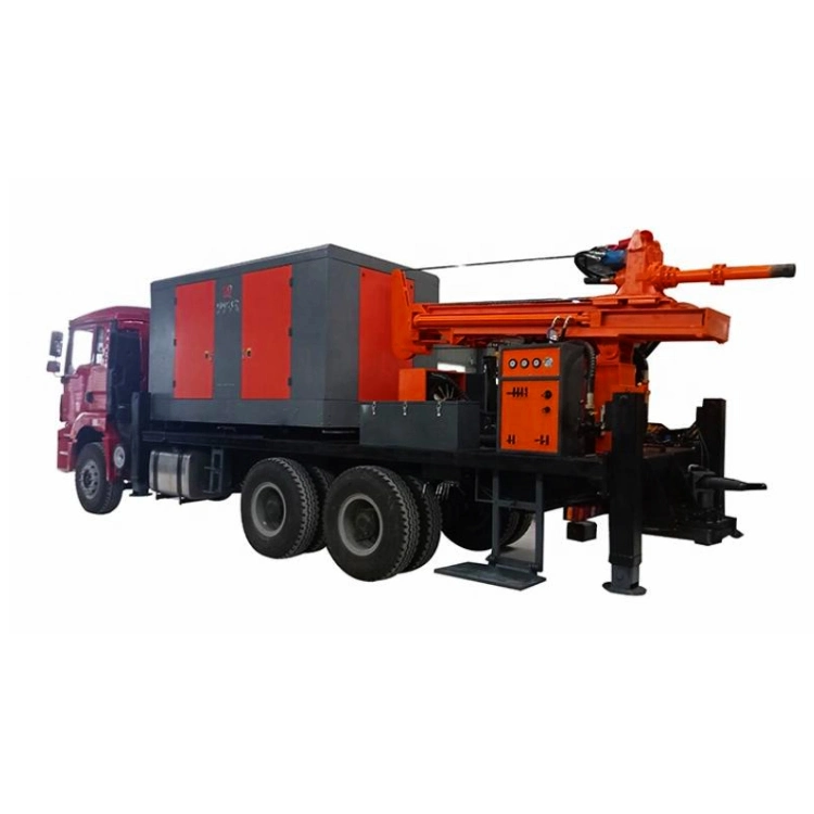 D Mingwell fabriqué en Chine Rig. De forage hydraulique bas prix Forage de puits d'eau monté sur camion