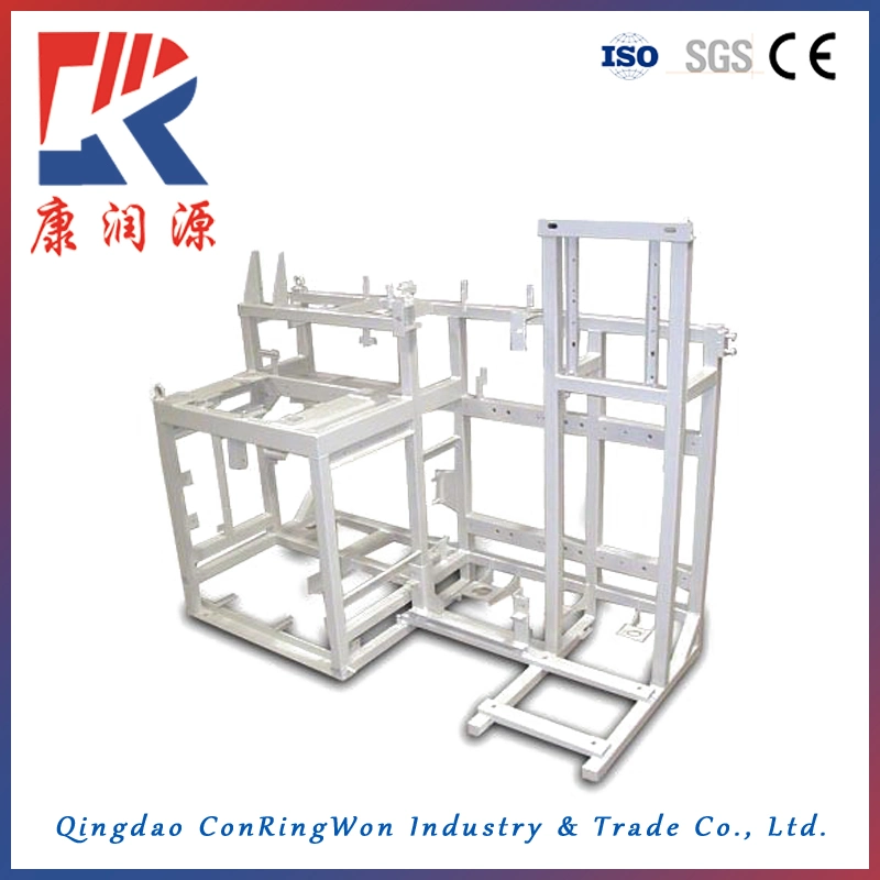 Professional Production OEM Precision Heavy Steel Frame Housing Part Machinery Laser Cutting Welding