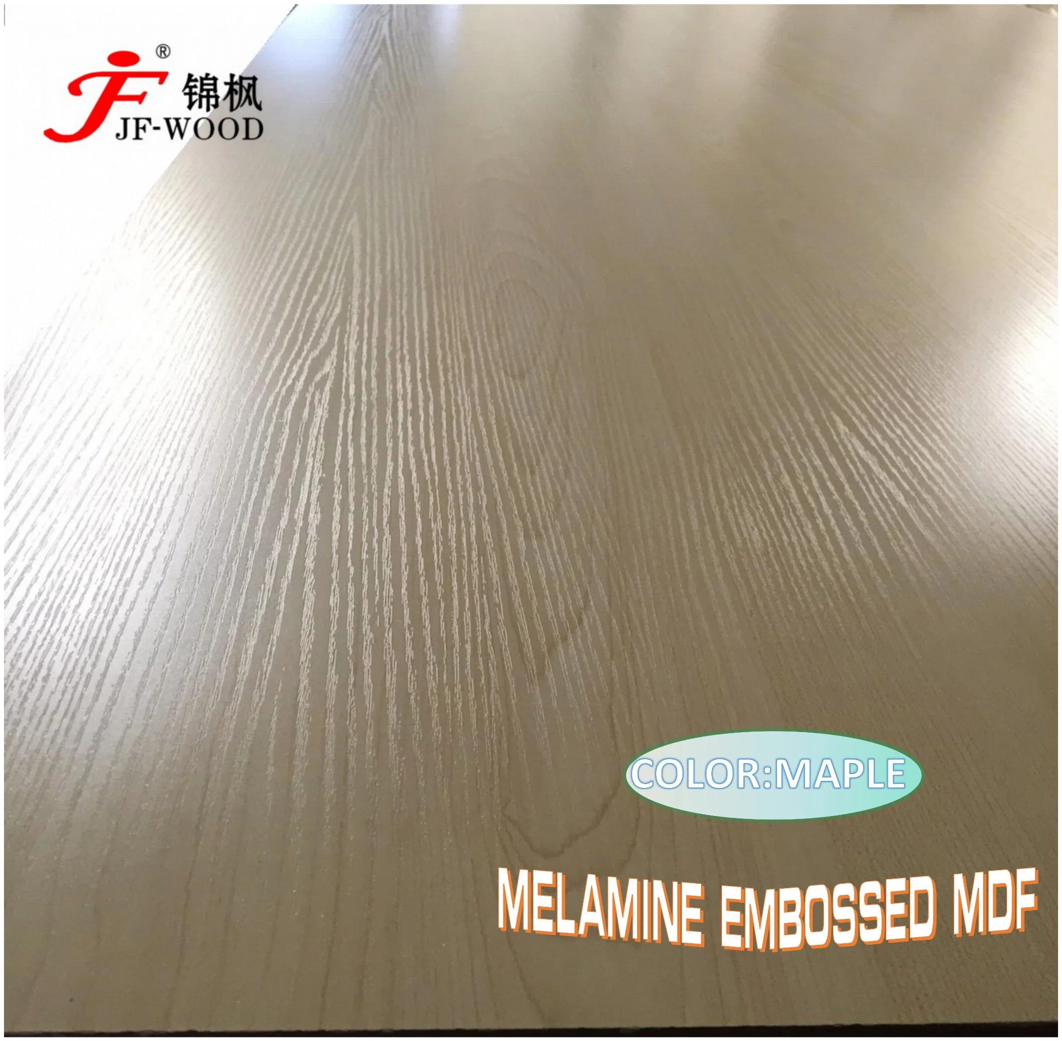 Grado de muebles de madera MDF melamina color sólido de color/HDF