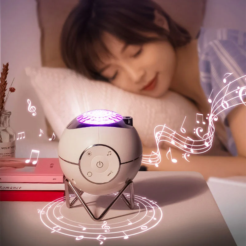 Popular Beauty Multicolor Music Kids Child LED Light Portable Mini Projector