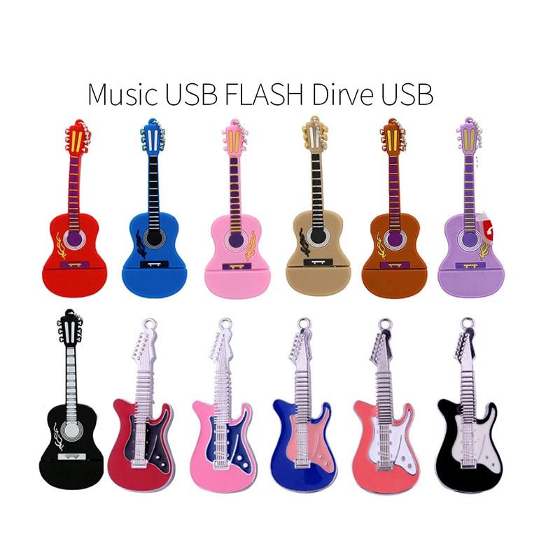 Musik Hinweis USB-Flash-Laufwerk Musikinstrument Pen Drive 128GB 64GB 32GB USB Flash Cartoon Memory Stick/USB Disk/Gift Pen Drive/USB Flash-Speicher/USB-Stiftlaufwerk