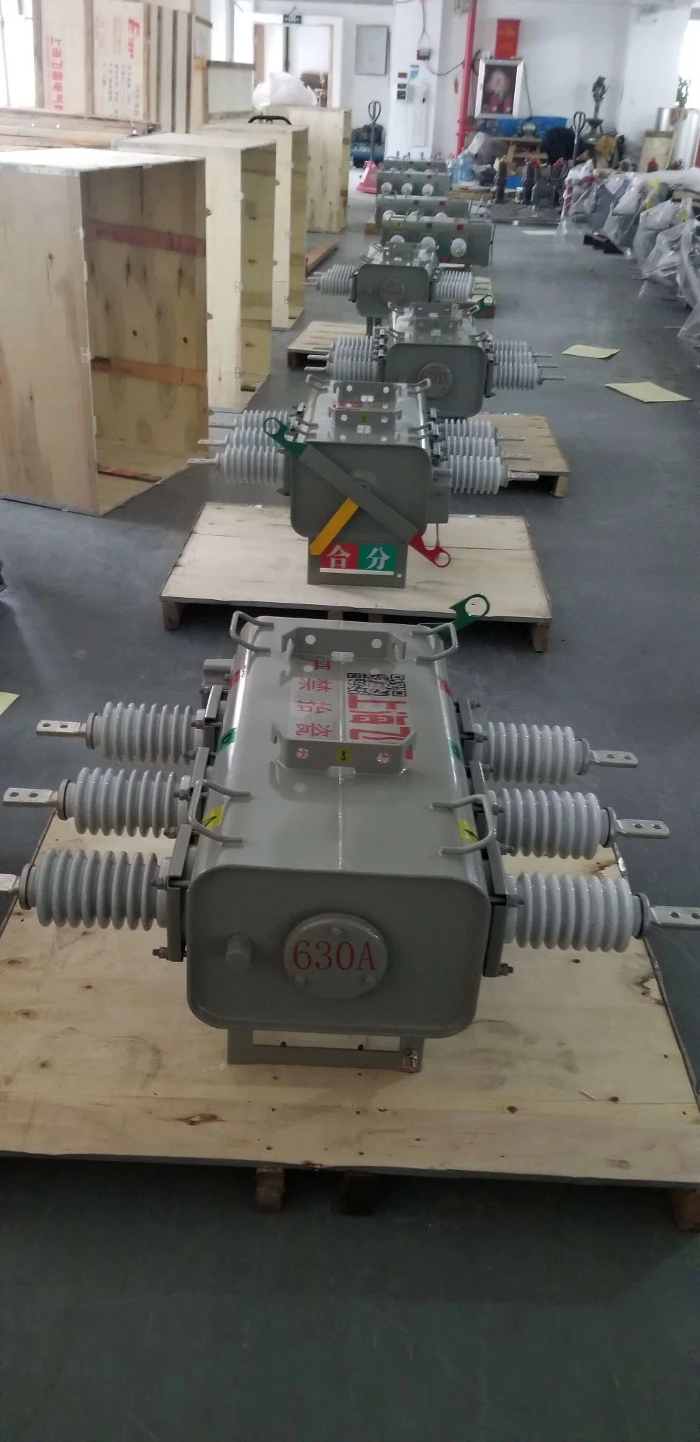 La haute tension automatique disjoncteur du circuit de vide 12kv