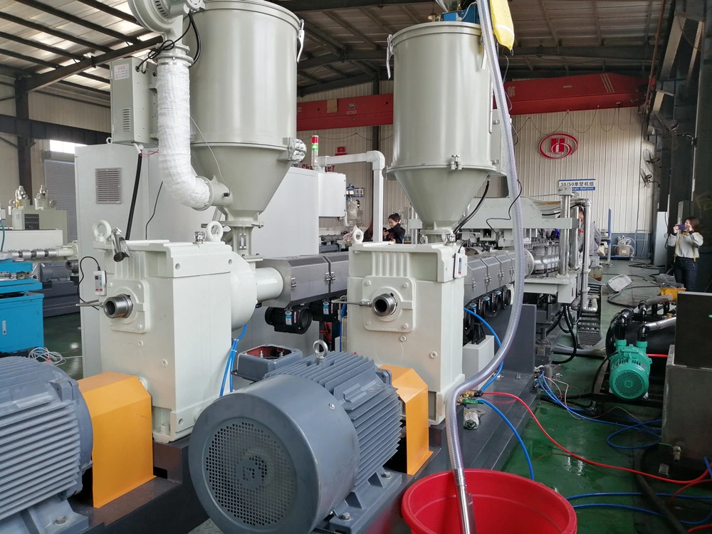 PE Double Wall Corrugated Pipe Production Line