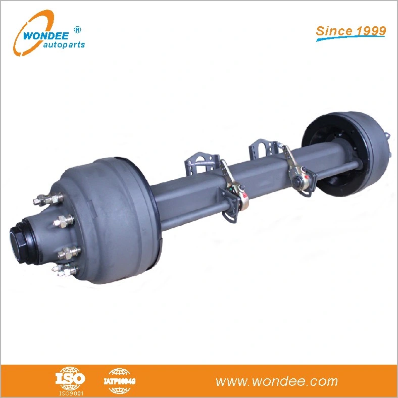 16t Germany Type Six Spoke Axle Trailer Axle for Sale