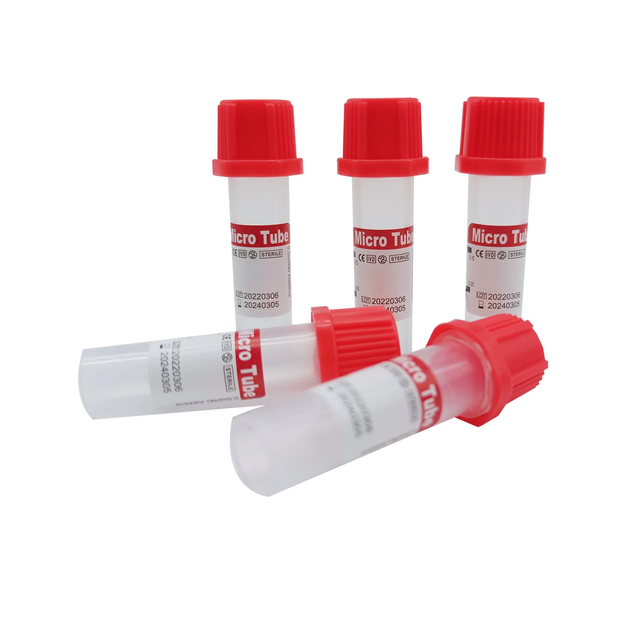 Vacuum Tubes for Blood Collection Disposable Blood Sample Collection Tube
