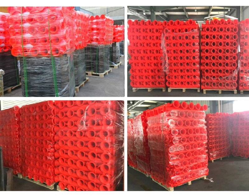 China Supplier Rubber Base 1 M High Red Flexible T Top Bollard Post for Highway Traffic Control