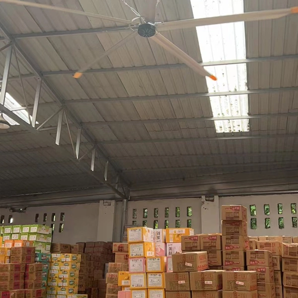 Air Cooling and Ventilation Fucntion with Pmsm Motor Hvls Ceiling Fan