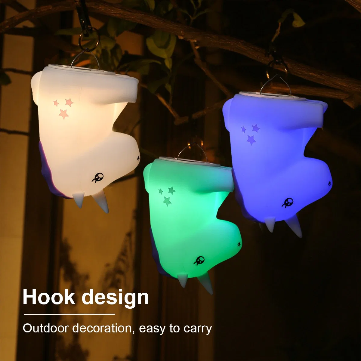 Cute 20lm Silicone LED Lovely Night Light Hand Touch Stuffed Animal Night Light