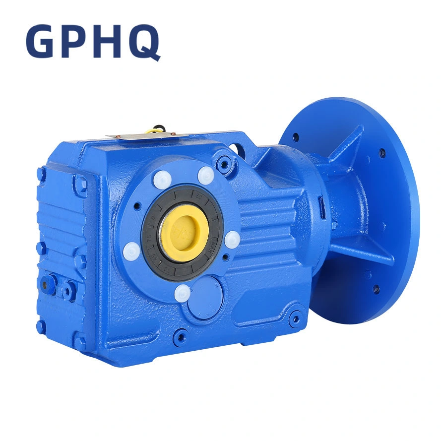 Gphq K Series Right Angle Helical-Bevel Gear Motor Geared Reducer Gearbox for Elevators