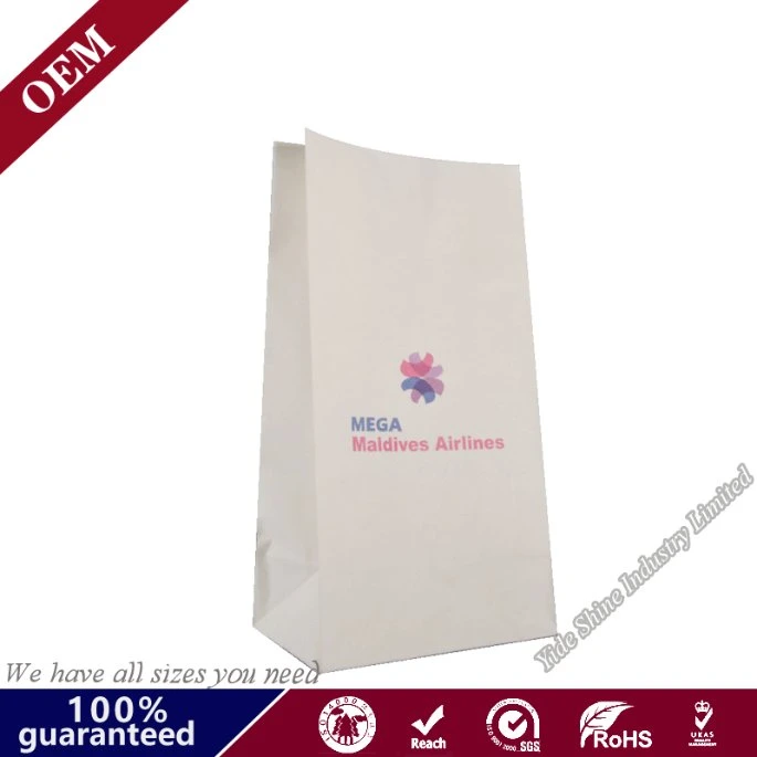 Custom Airline Airsickness Portable Vomit Bag Hospital Medical Paper Bags