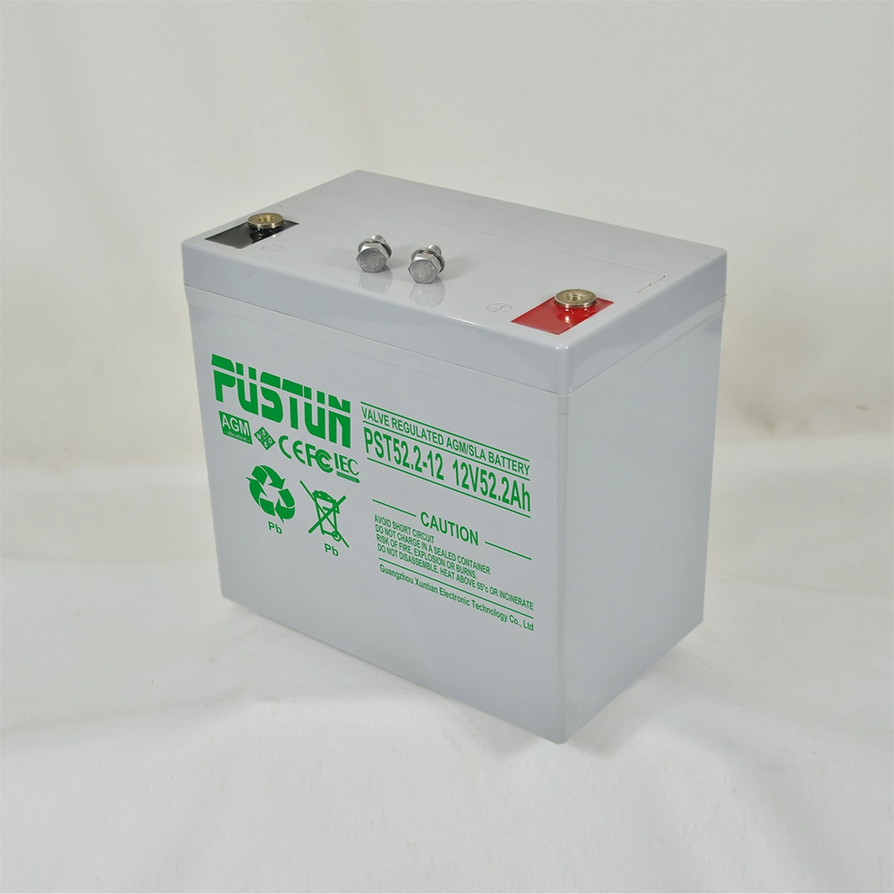 Pustun Lead Acid AGM Deep-Cycle Battery 12V 52.2ah for UPS