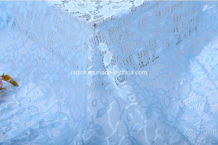 Warp Jacquard Lace Polyester Fabric Hometextile Garment Fabric Decoration