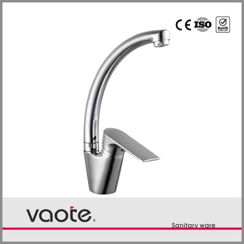 Single Lever Zinc Round Spout Sink Faucet/Mixer