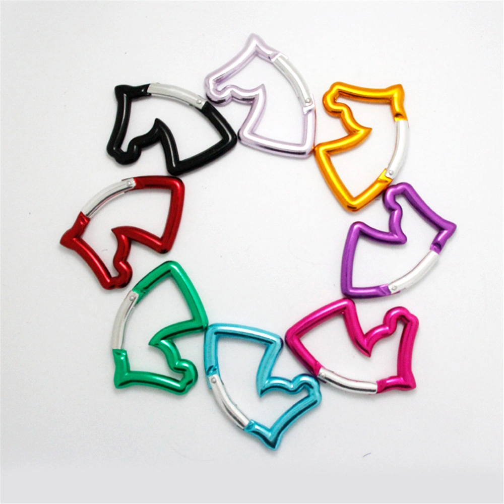 Aluminium Oxidation Snap Hook Carabiner Hook Clip Can with Customized Logo