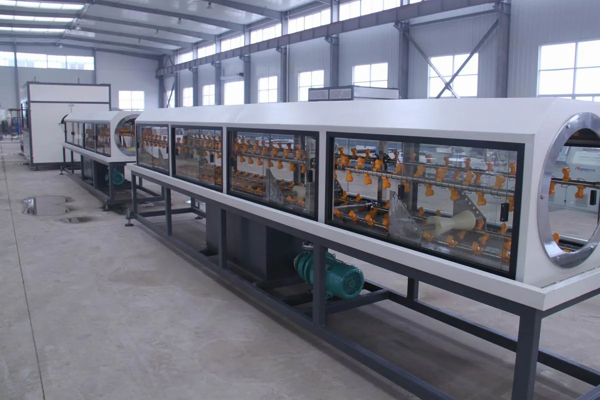 HDPE Water Supply Pressure Pipe Srqg-250 Single Layer Extrusion Line