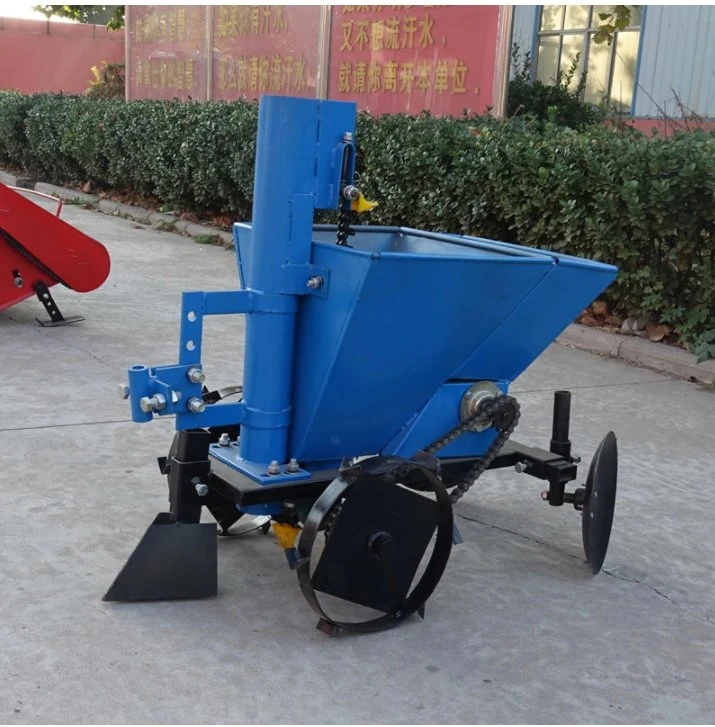 Single-Row Potato Planter for Walking Tractors Hand Push Potato Seeder