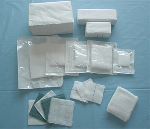 100%Cotton Non-Sterile Disposable Absorbent Cotton Gauze Swabs