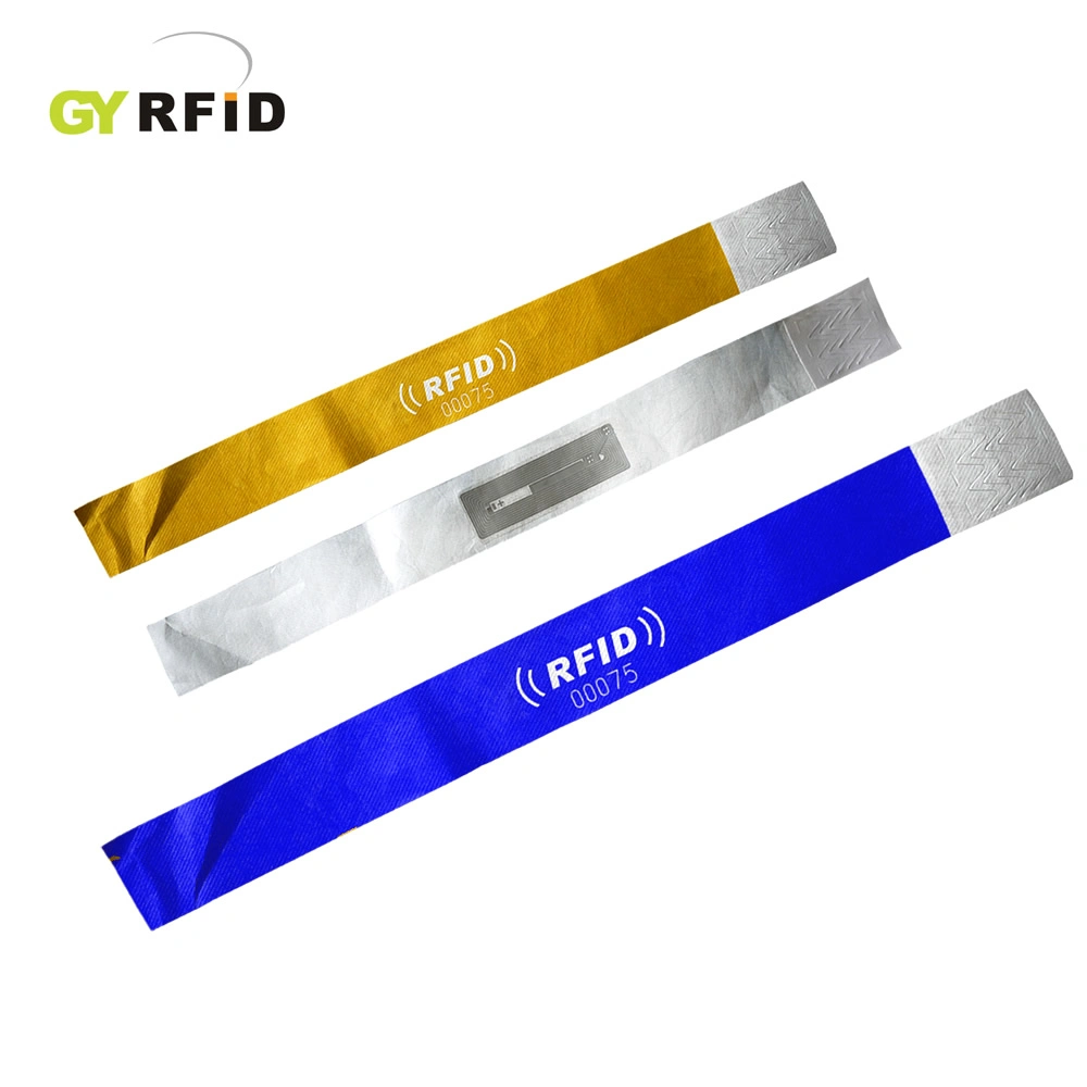 Gyrfid Printable MIFARE Wristband for Expo Ticketing Wrp15